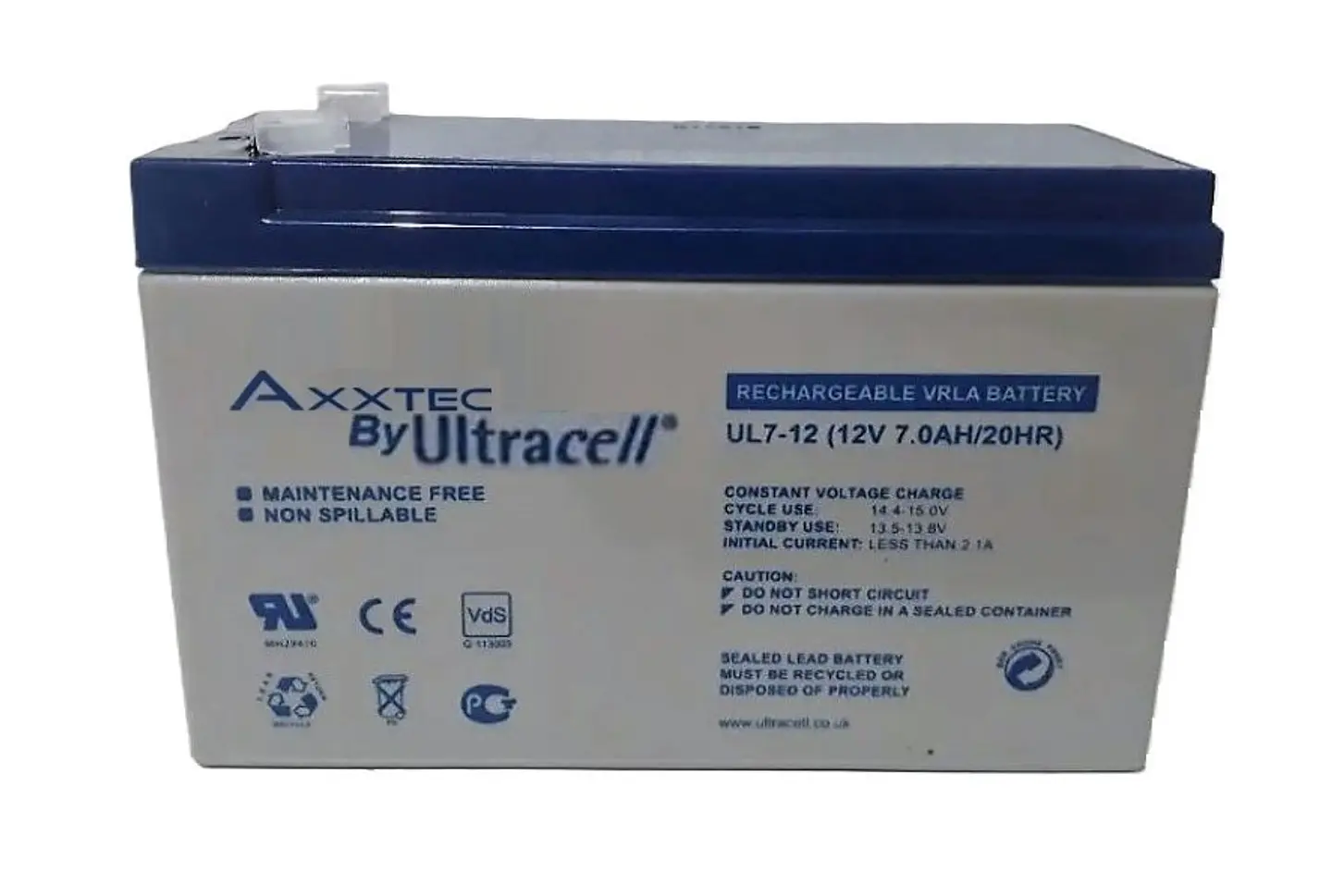  Batería 12V 7Ah Ultracell VRLA 1