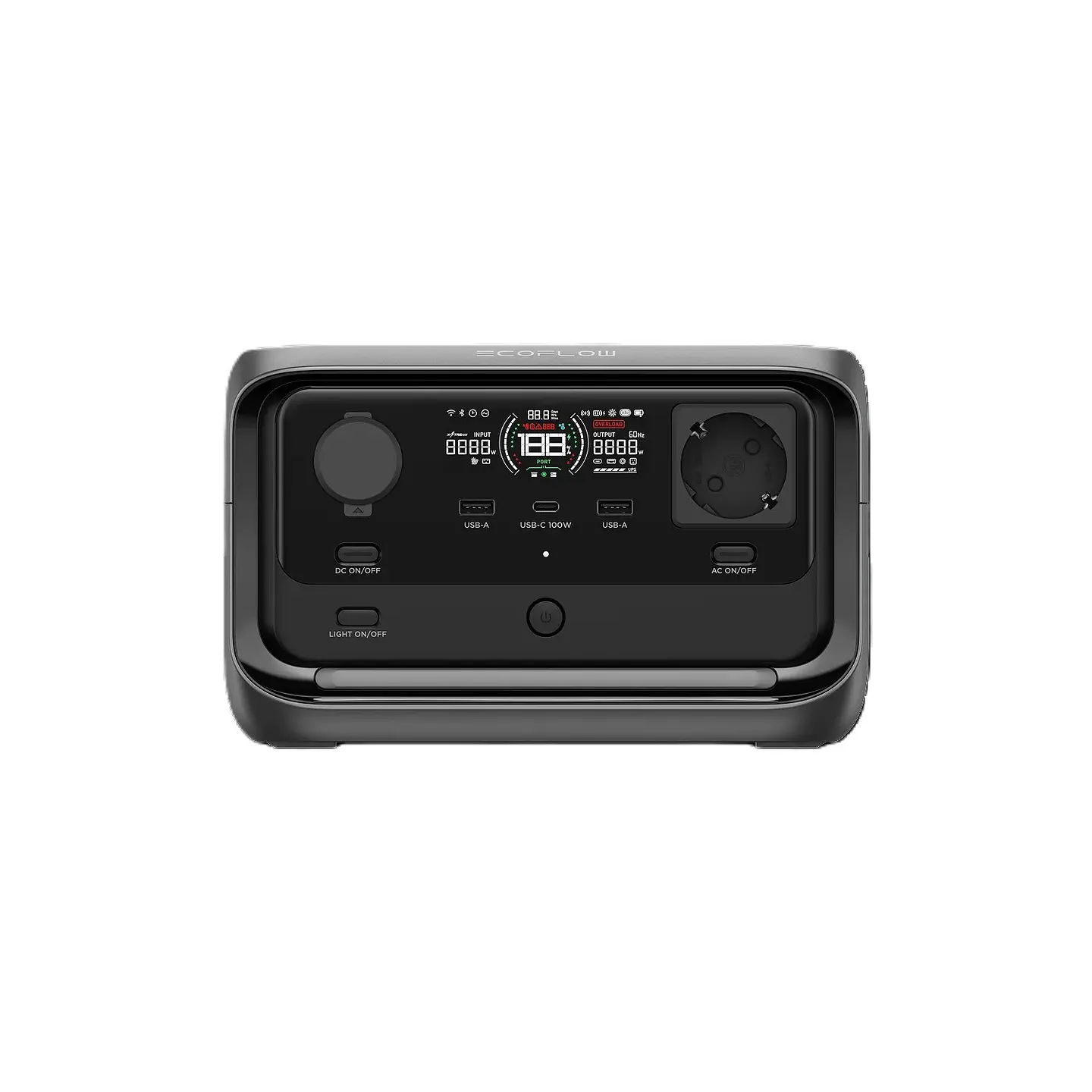Ecoflow River 3 Plus - Generador Portátil Monofásico 600W 285Wh 2