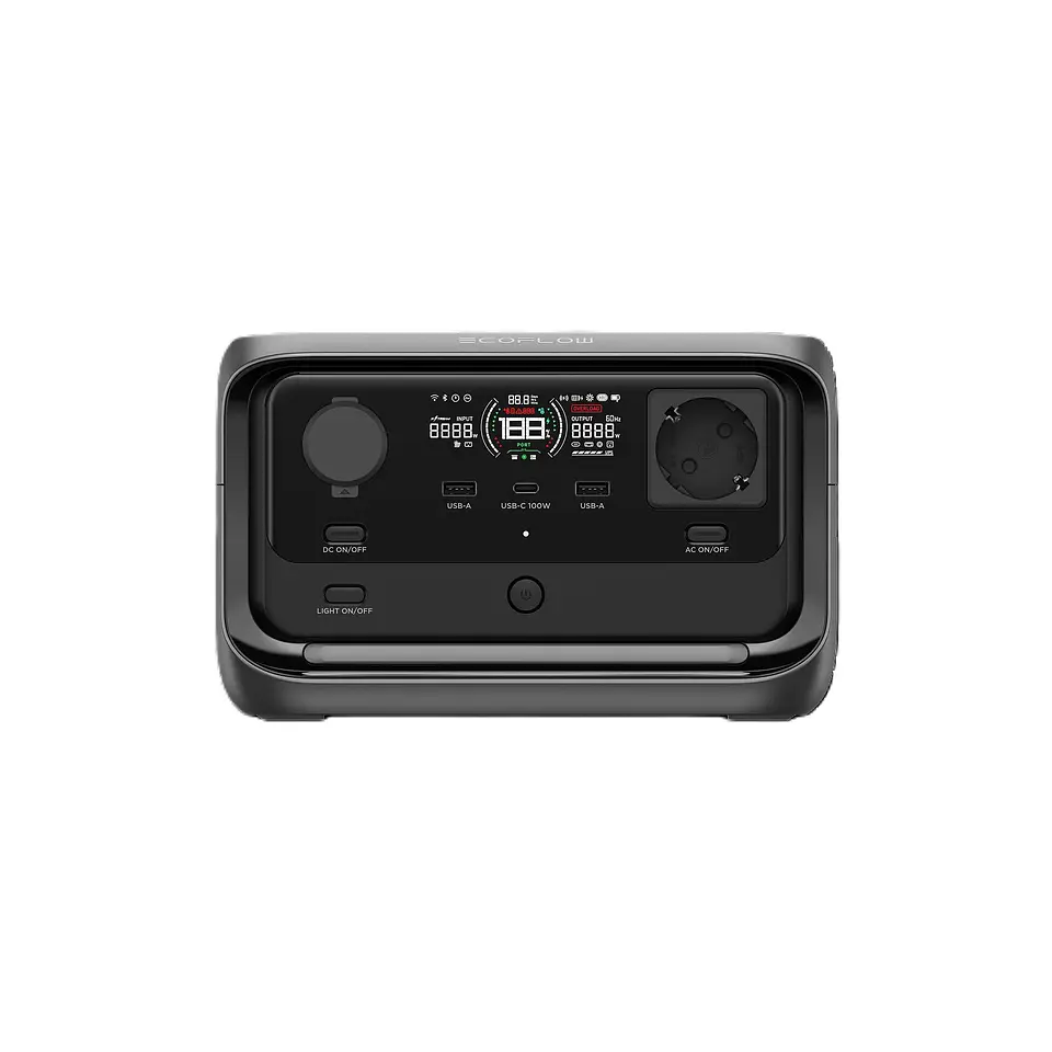 Ecoflow River 3 Plus - Generador Portátil Monofásico 600W 285Wh 2