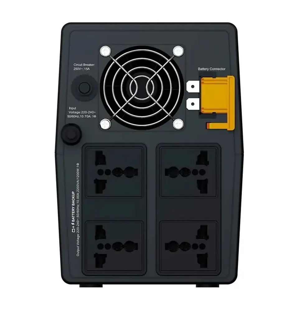 UPS APC 2200VA 220V AVR (4 SALIDAS UNIVERSALES) 2