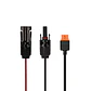 Cable de Carga Solar 2,5 m (MC4 M&H a XT60i) - Miniatura 2