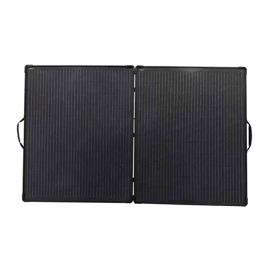 Panel Solar Plegable 200W Monocristalino Black 3