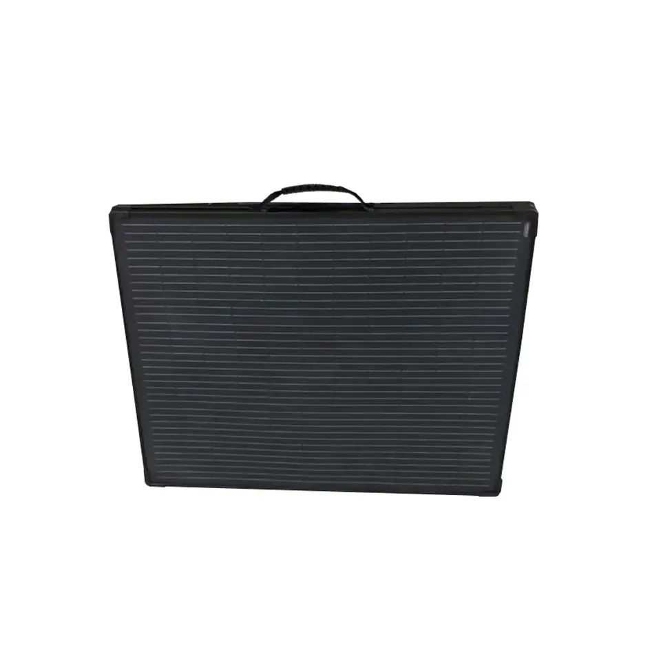Panel Solar Plegable 200W Monocristalino Black 2