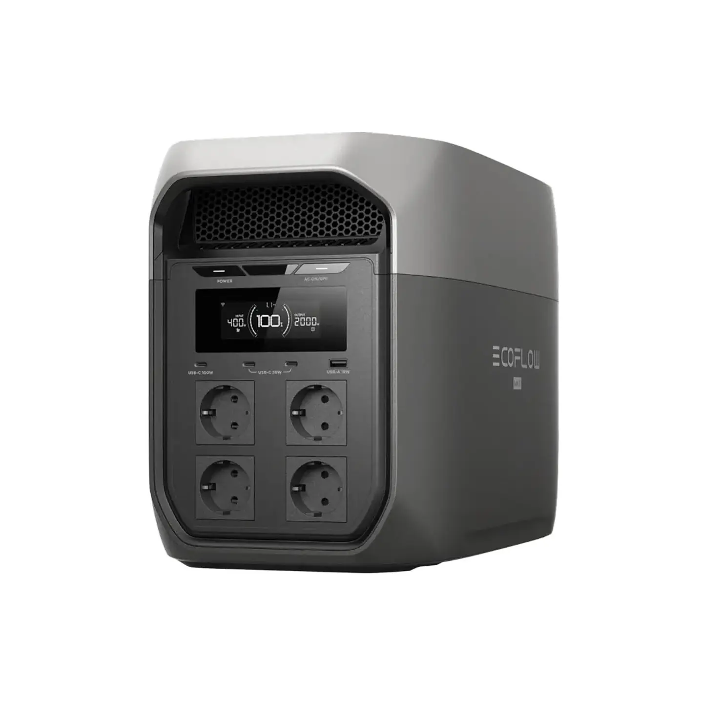 Ecoflow Delta 3 Max Generador Portátil Monofásico 2400W 2048Wh 1