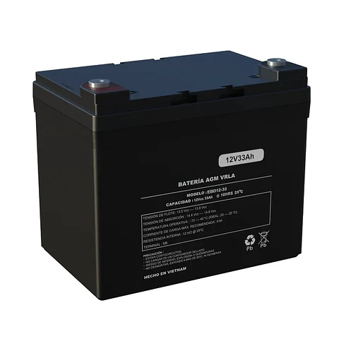 Batería Recargable 12v 33ah Silla De Ruedas Eléctrica AGM