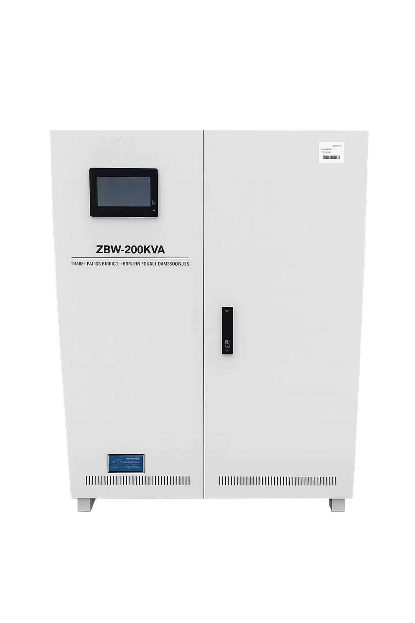 Estabilizador de Voltaje Trifásico 200 kVA Compensación Electrónica 1