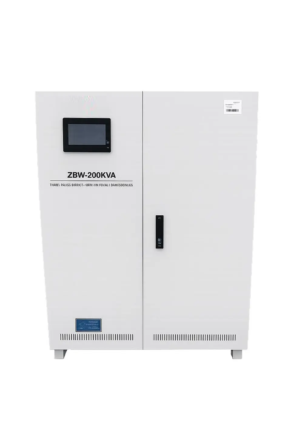 Estabilizador de Voltaje Trifásico 200 kVA Compensación Electrónica 1