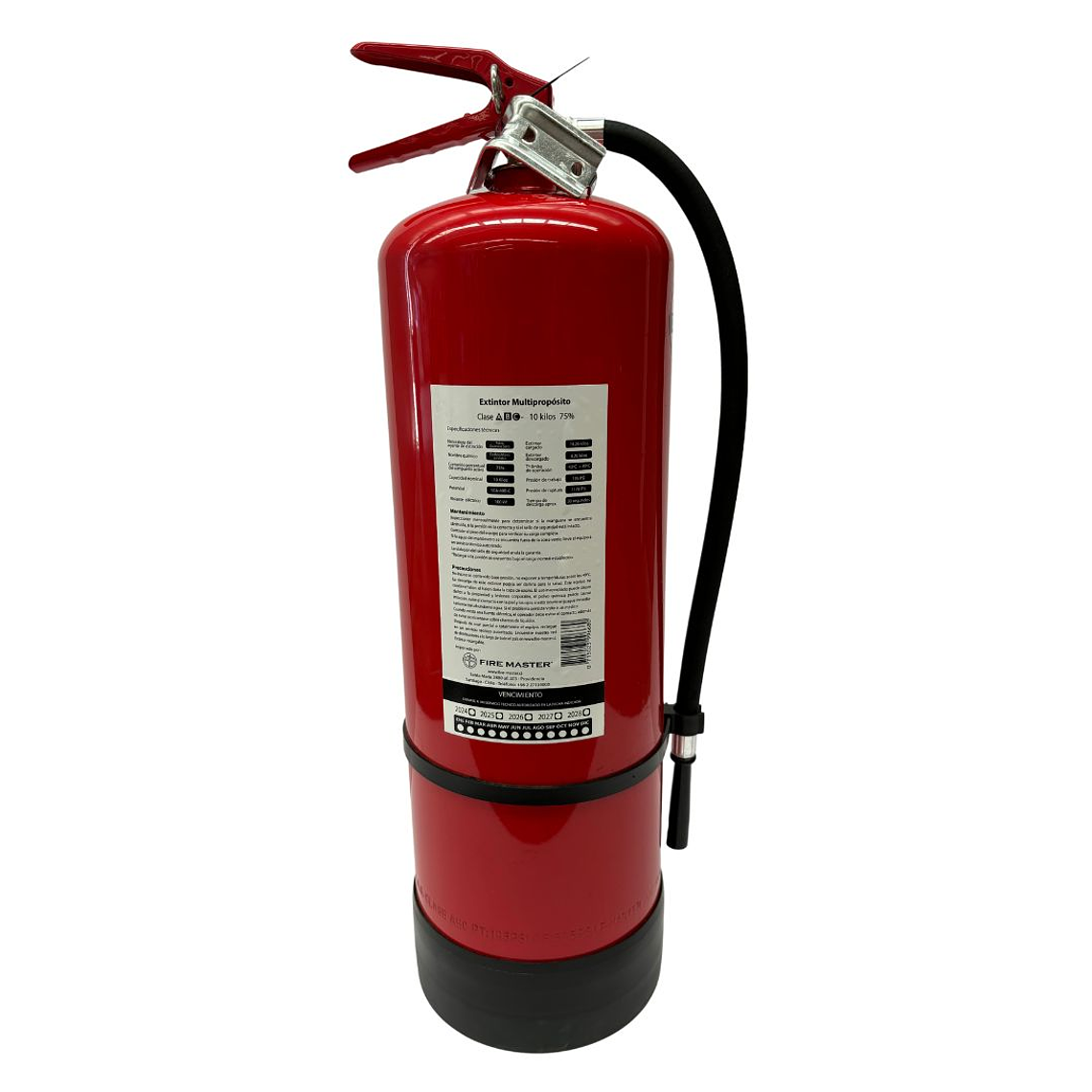 EXTINTOR PQS 10 KG.ABC 75% D.S.44 3