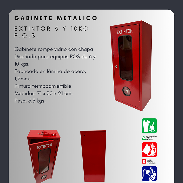 GABINETE METALICO EXT. 6 Y 10KG 1