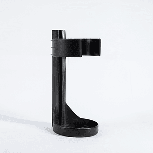 SOPORTE 2 KILOS PLASTICO NEGRO