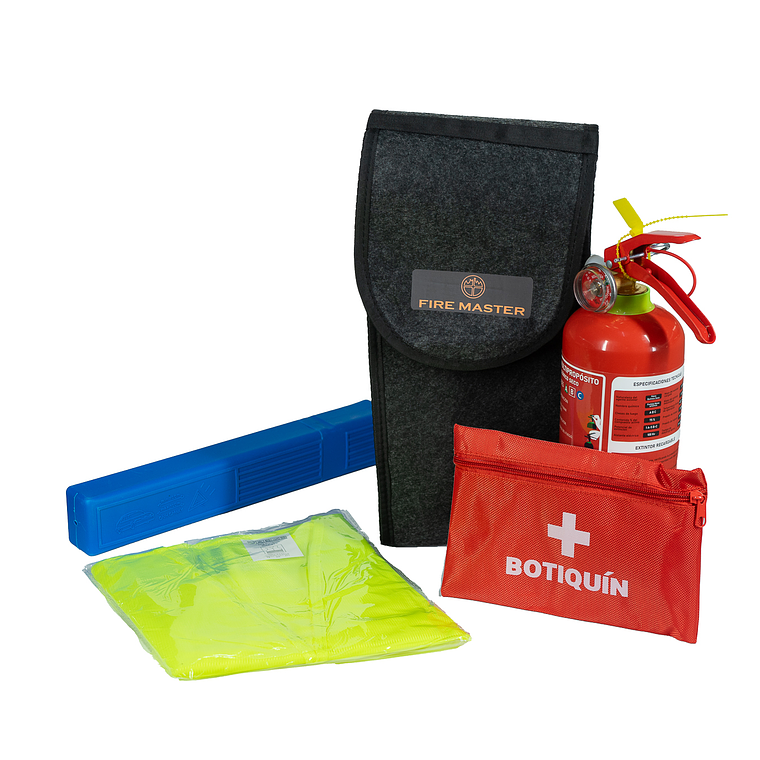 SET DE SEGURIDAD DS44 + CHALECO REFLECTANTE 1