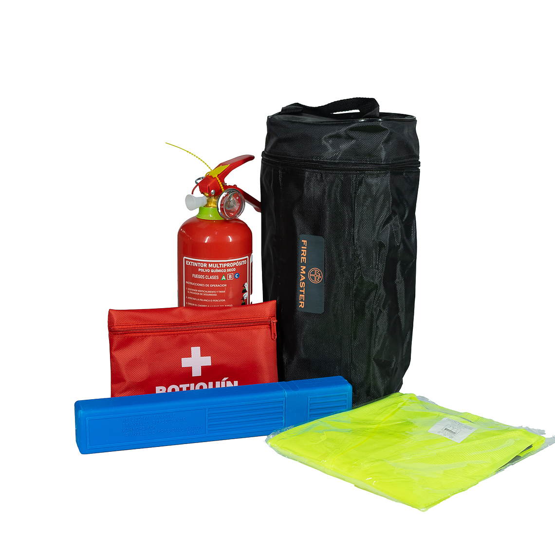 KIT DE SEGURIDAD - BOLSO PREM+BOTIT+CHALECO 1