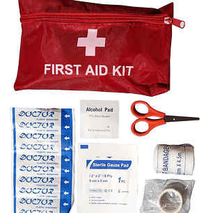 BOTIQUIN EN TELA ROJO IMPORTADO