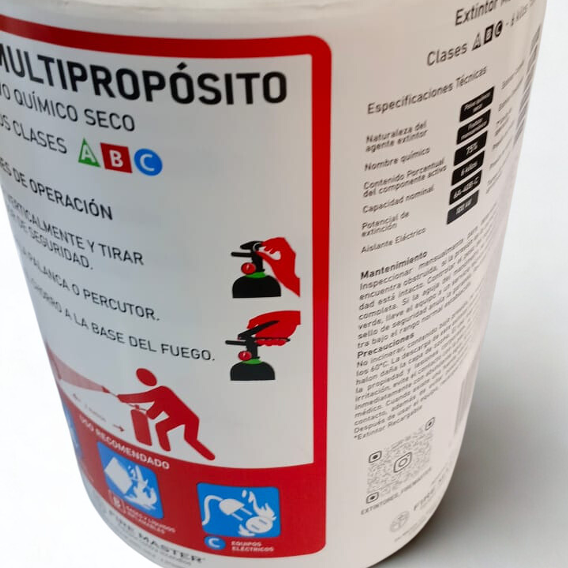 ETIQUETA FRONTAL TECNICA P1075 ECO 1