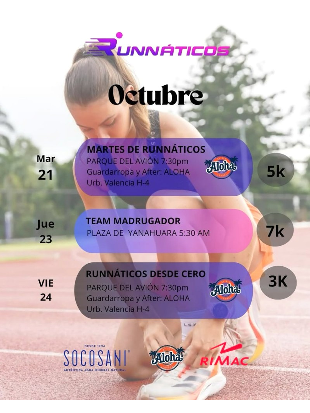 SEMANA DE CARRERA RUNNÁTICA (🗓️23|24.Oct) 1