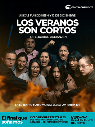 LOS VERANOS SON CORTOS (🗓️04|12.Dic)