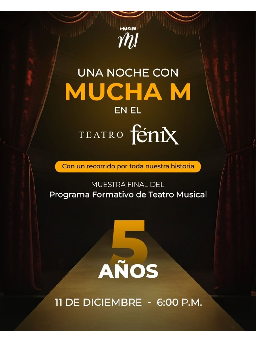 UNA NOCHE CON MUCHA M (🗓️11.Dic) 1