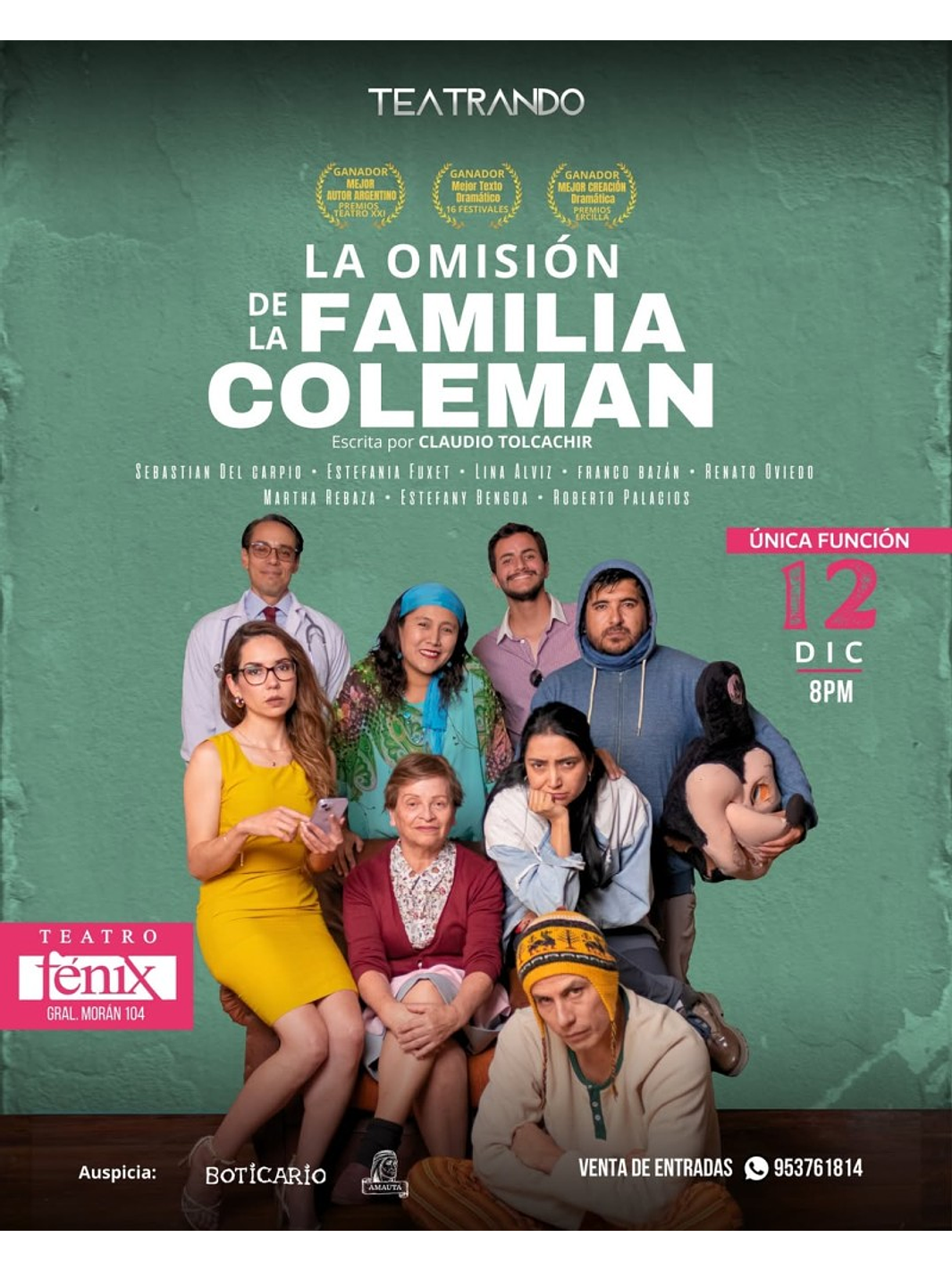 LA OMISIÓN DE LA FAMILIA COLEMAN (🗓️12.Dic) 1