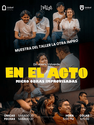 EN EL ACTO - MICRO OBRAS IMPROVISADAS (🗓️27.Dic)