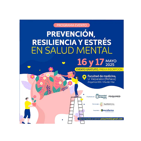Evento Prevensión, Resilencia y Estrés en Salud Mental