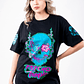 POLERA UNISEX - TROPICAL SKULL - Miniatura 2