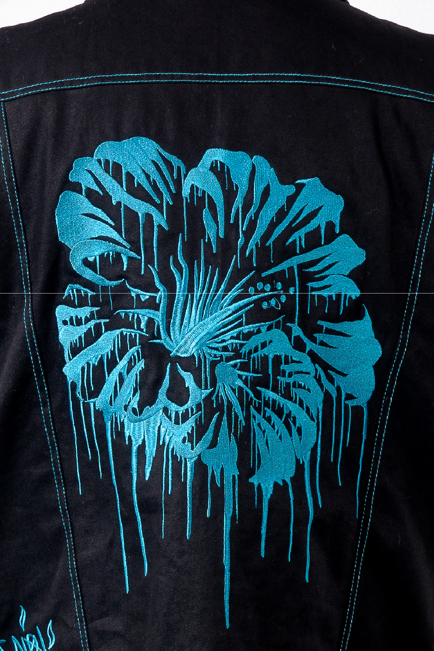 CHAQUETA UNISEX - CYAN DRIP 5