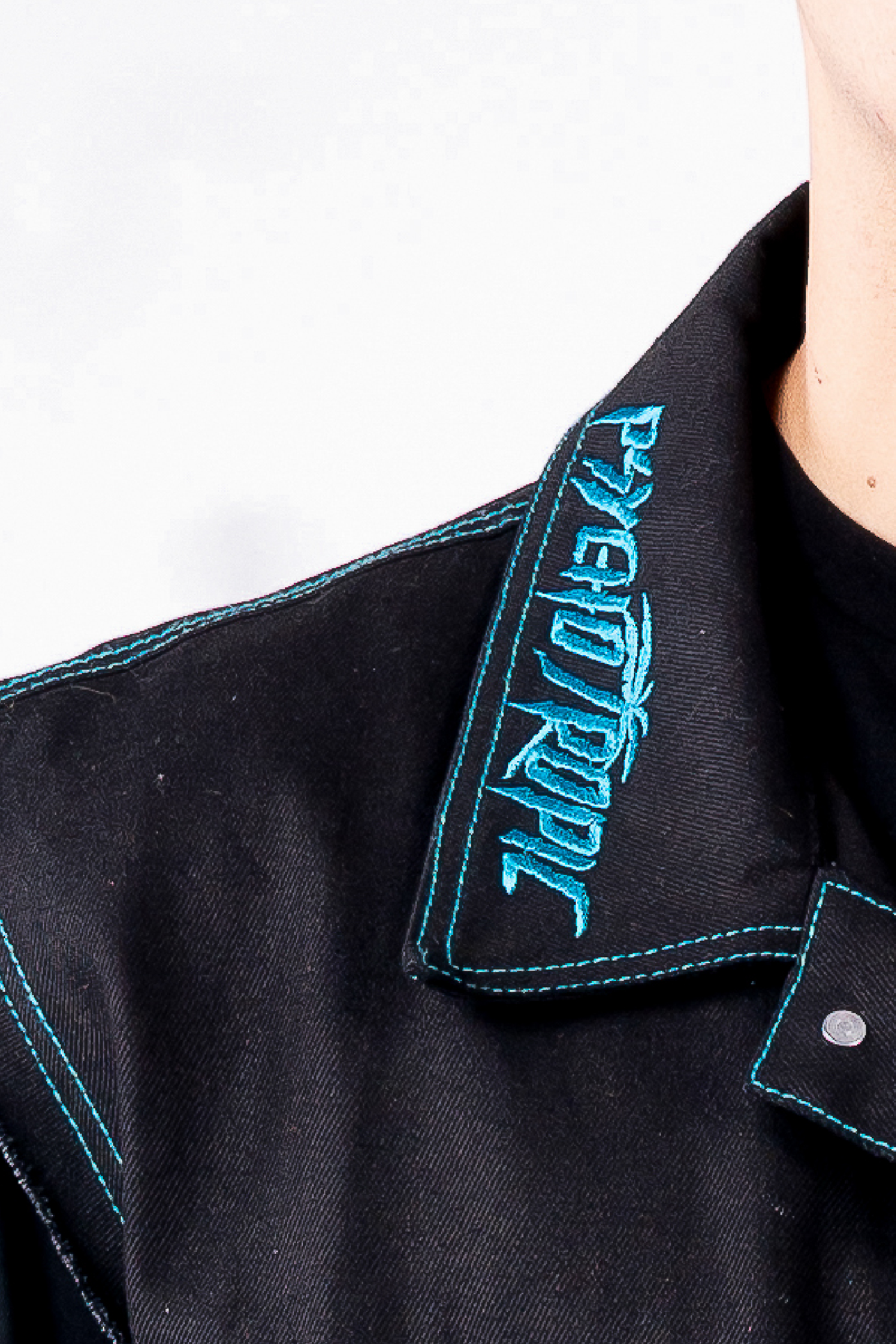 CHAQUETA UNISEX - CYAN DRIP 8