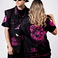 CHAQUETA UNISEX - MAGENTA DRIP - Miniatura 1