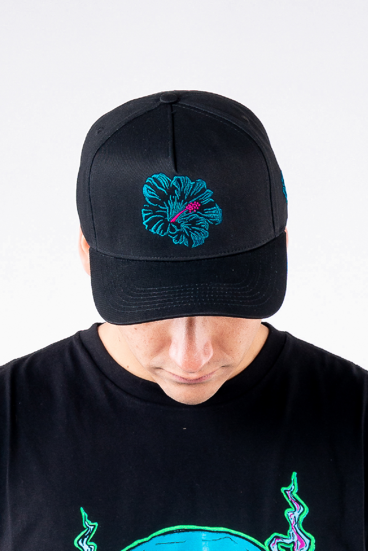 JOCKEY UNISEX - FLOR CYAN 1