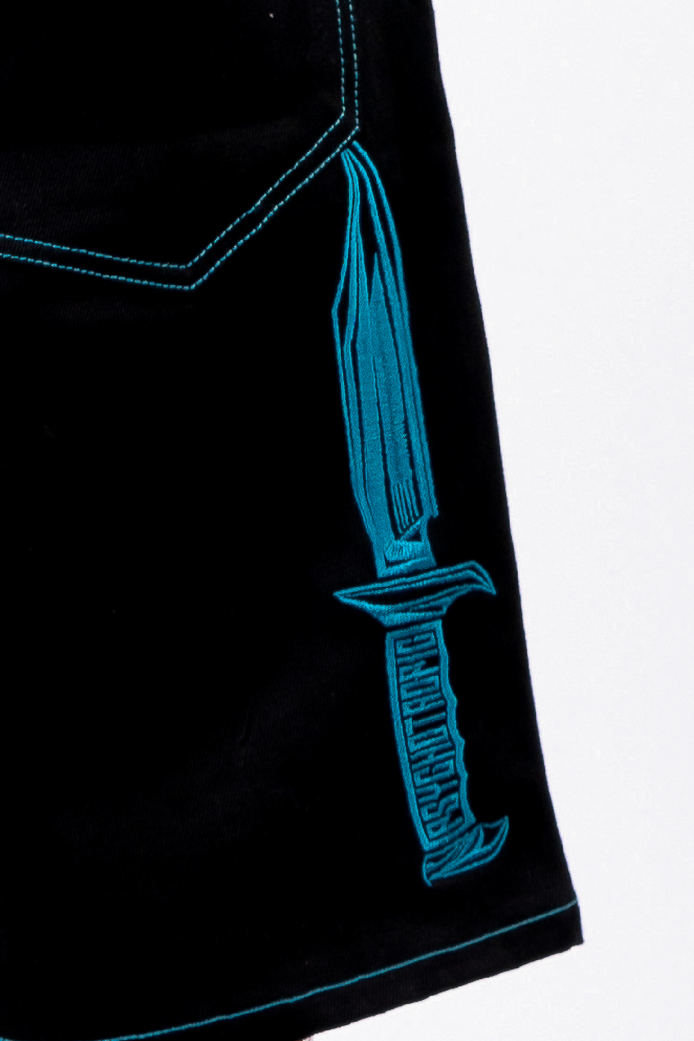  SHORT UNISEX - CYAN 4