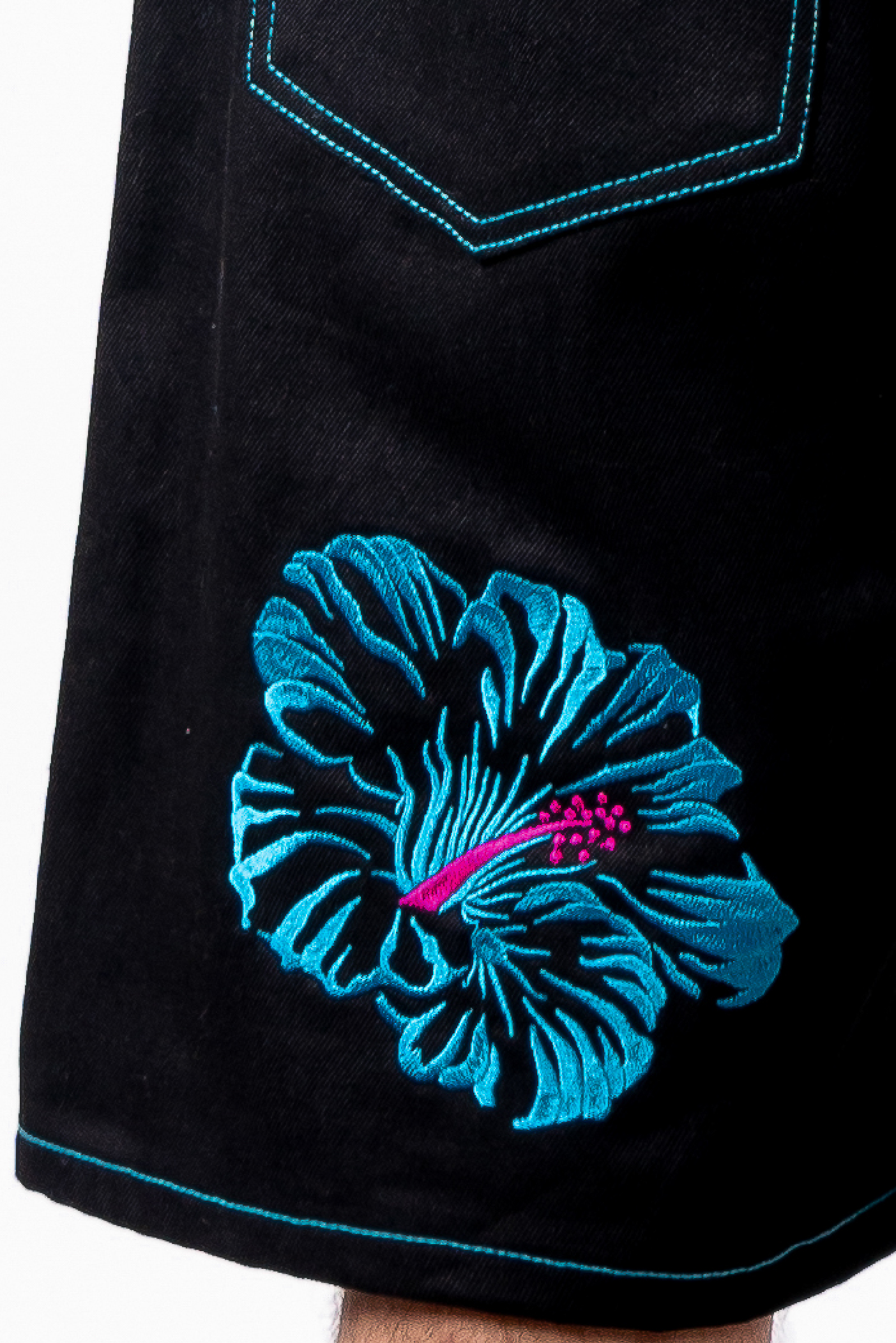  SHORT UNISEX - CYAN 3