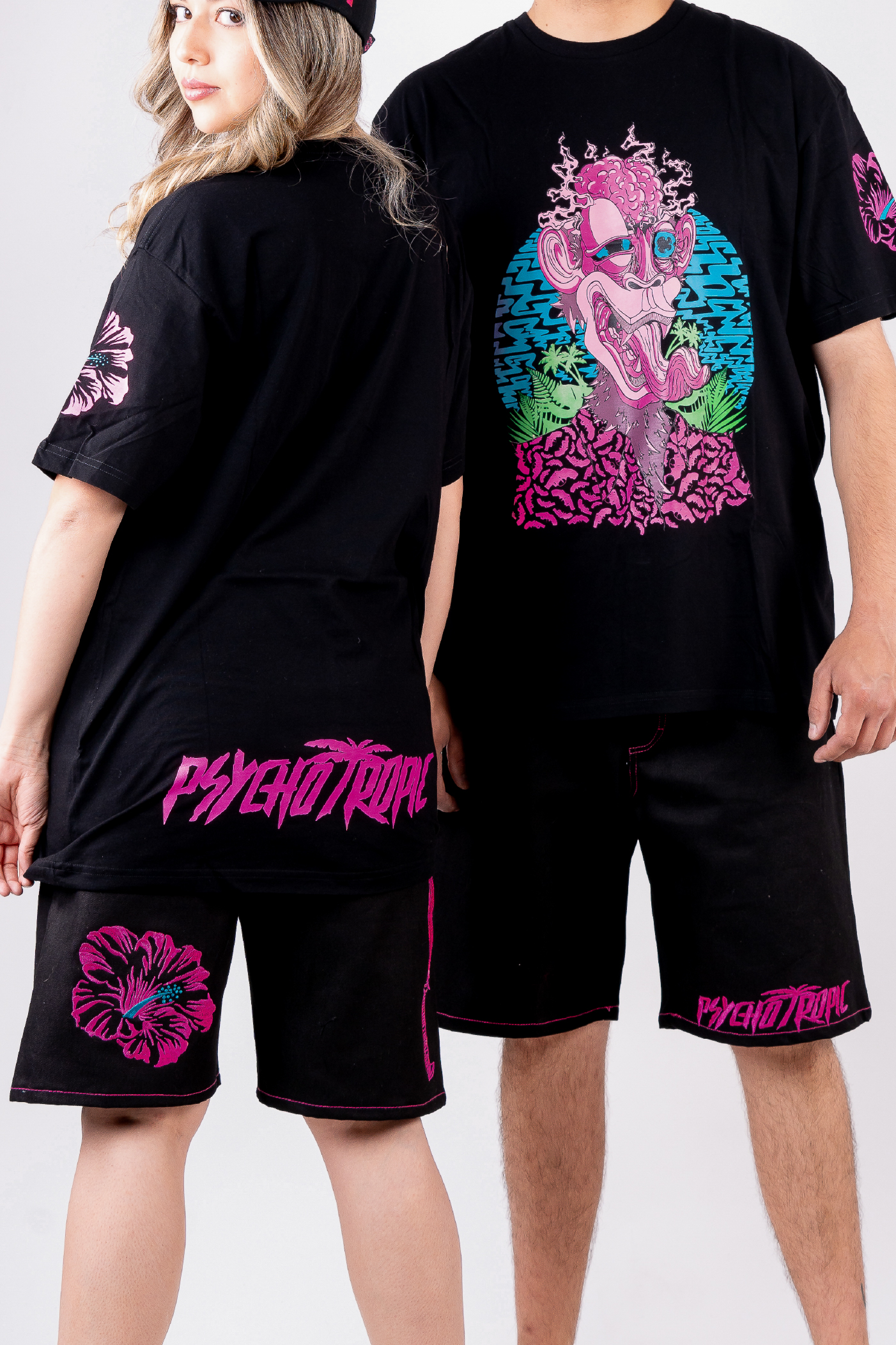 SHORT UNISEX - FUCSIA 3