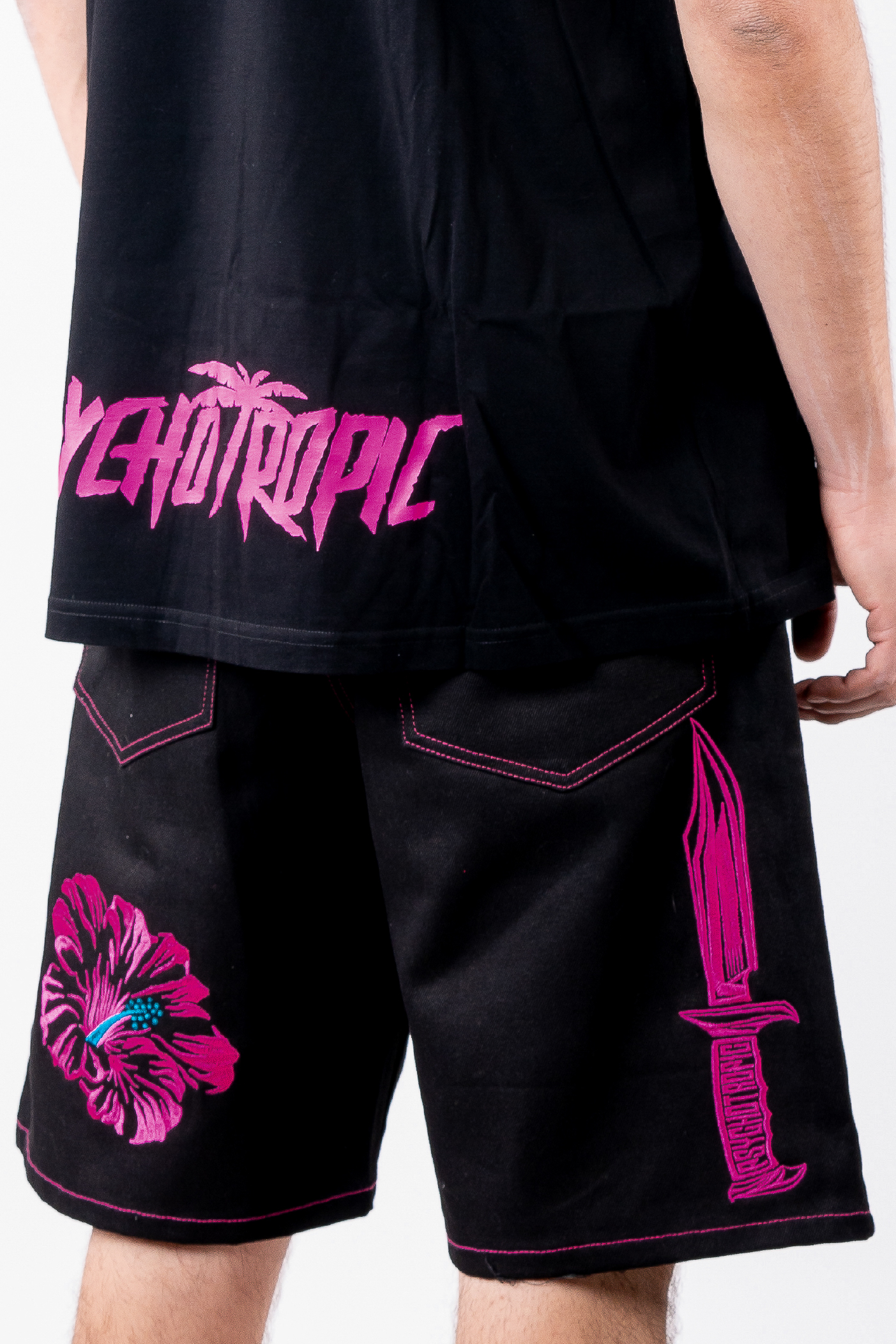 SHORT UNISEX - FUCSIA 4