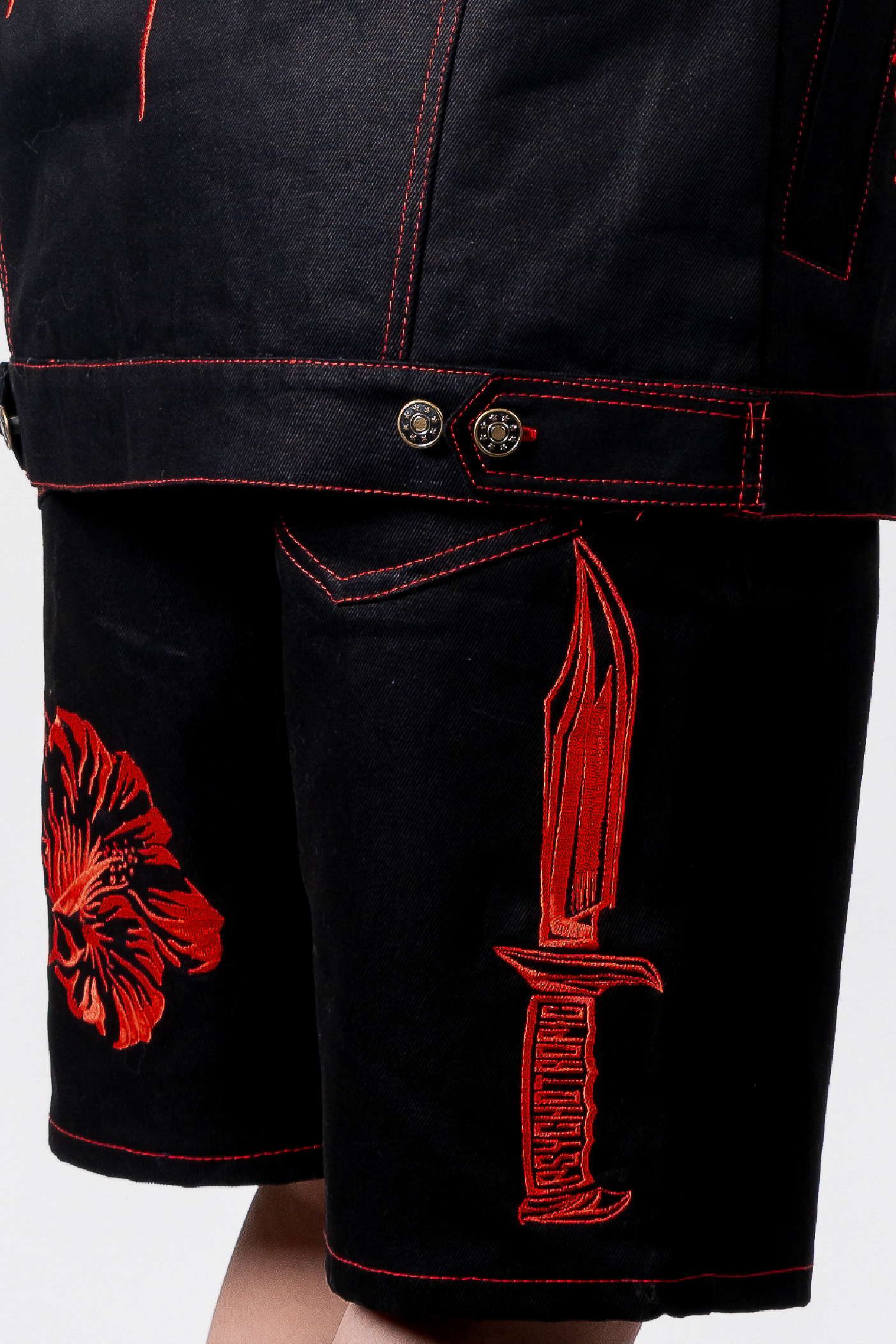 SHORT UNISEX - ROJO 3