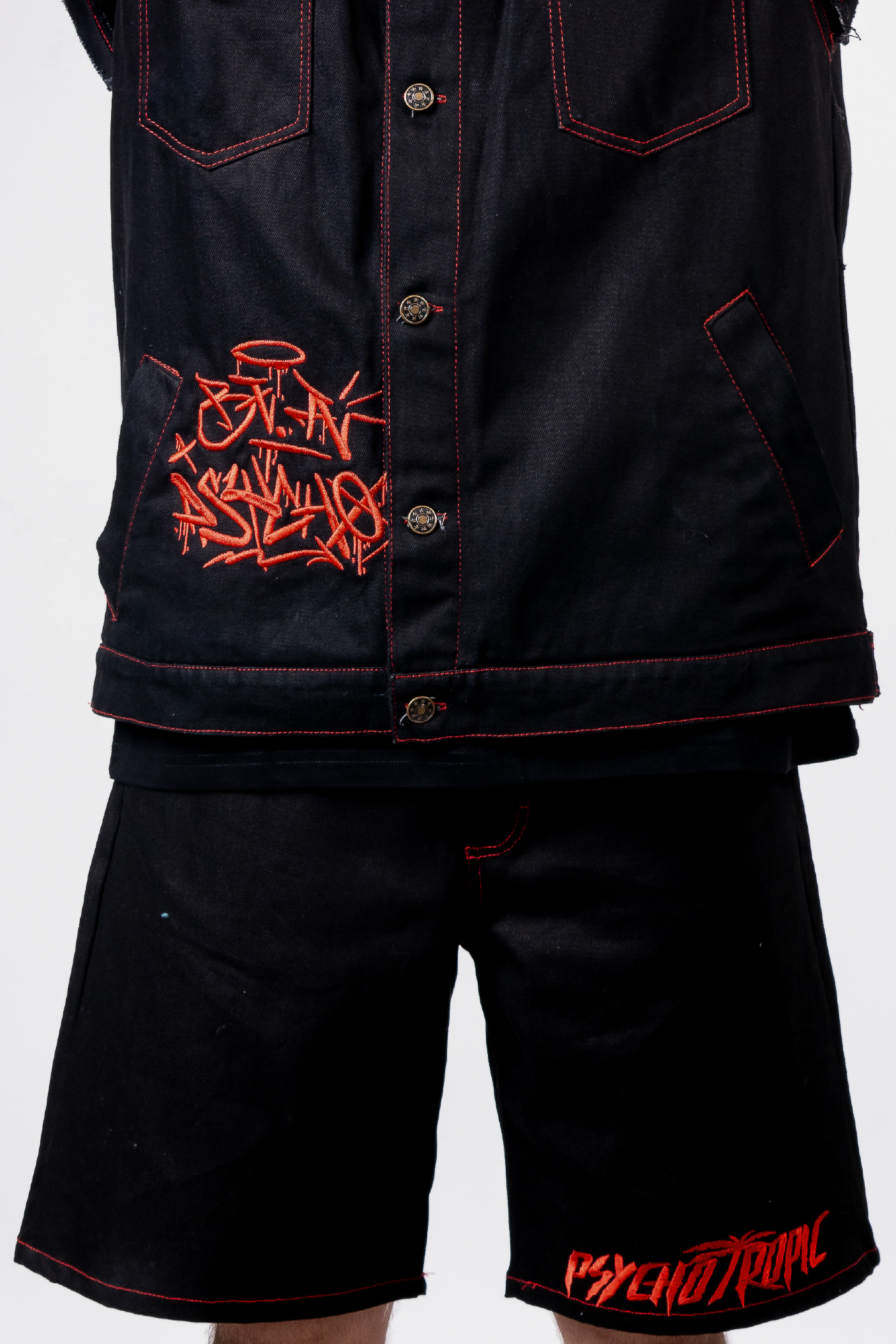 SHORT UNISEX - ROJO 2