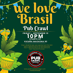 Friday 13th of September -  Pub Crawl 2024