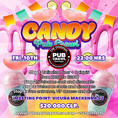 Friday 10th April - CANDY Pub Crawl