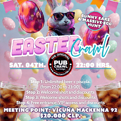 Saturday 04 April - PASCUA Pub Crawl