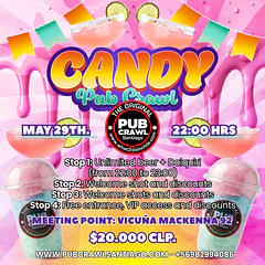 Friday 29th May - CANDY Pub Crawl