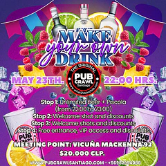 Saturday 23th May - MYOD PUB CRAWL 2026