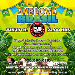 Friday 19th June - WE LOVE BRASIL Pub Crawl