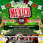 Saturday 17th October - VIVA MEXICO PubCrawl Santiago 2026 2