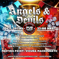 Thursday 29th October - Angels & Devils PubCrawl 2026