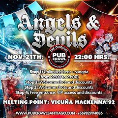 Saturday 21th November - Angels & Devils PubCrawl 2026