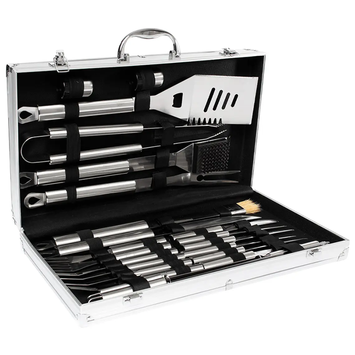 Set Deluxe BBQ Metálico 1