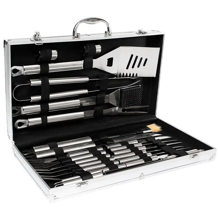 Set Deluxe BBQ Metálico 1