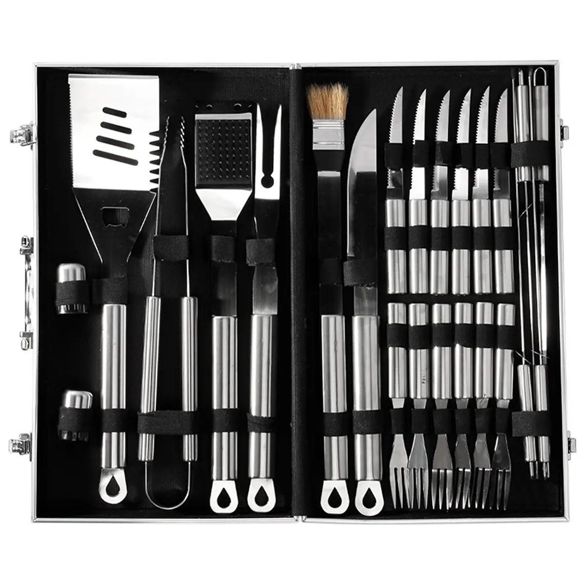 Set Deluxe BBQ Metálico 3