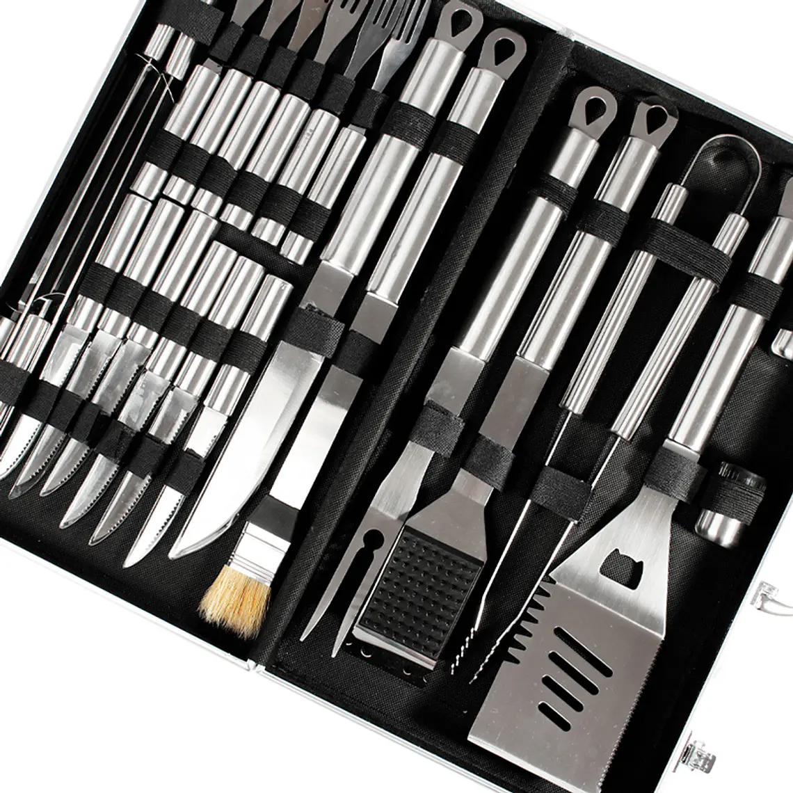 Set Deluxe BBQ Metálico 4