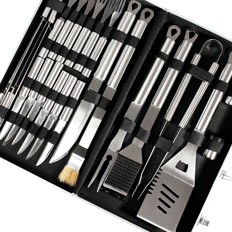 Set Deluxe BBQ Metálico 4
