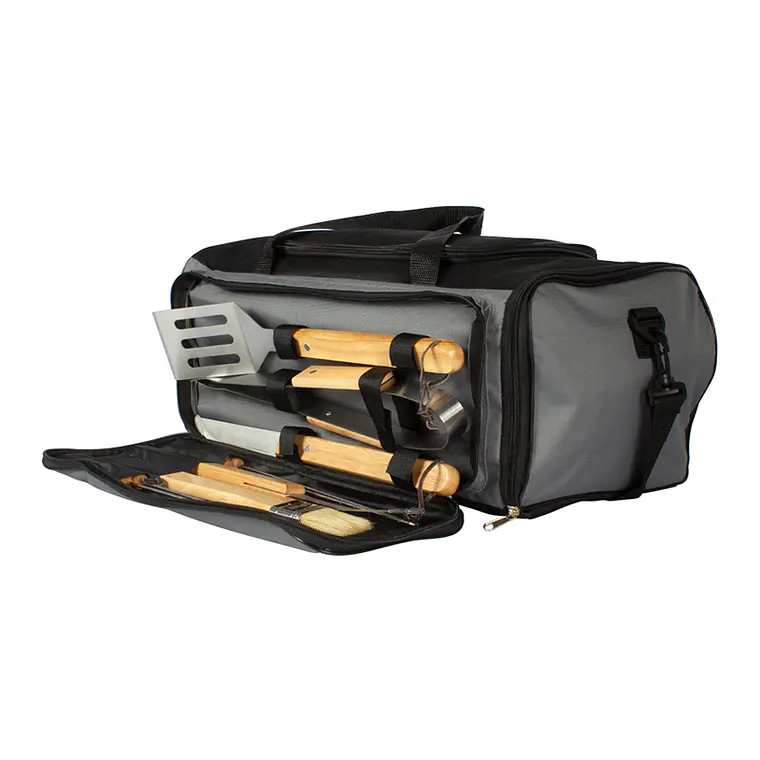 Set Bolso Cooler - Parrilla 2